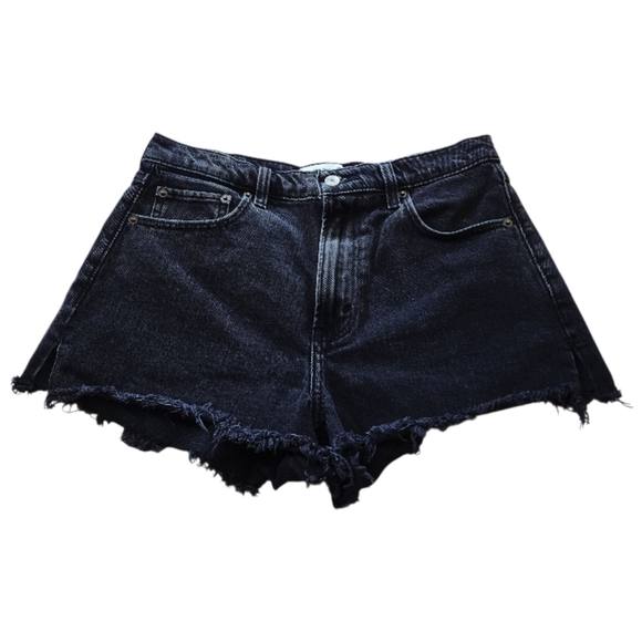 Abercrombie & Fitch Dark Denim Jean Shorts - Picture 1 of 7